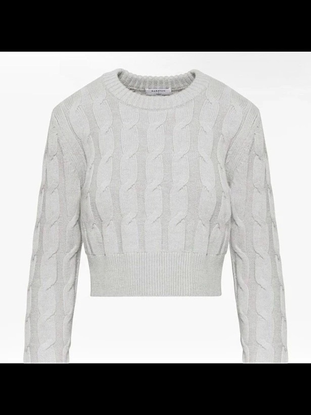 NEW Aritzia Babaton Grey Forever Sweater
